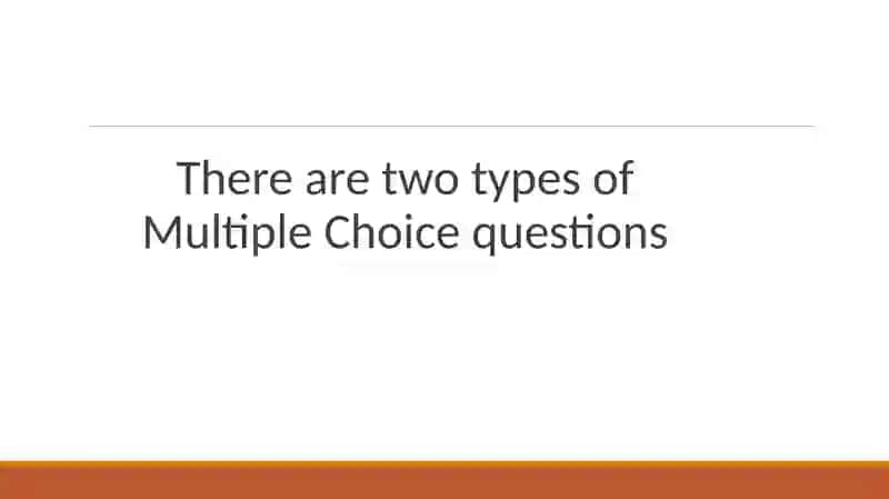 Multiple Choice Questions in Reading 3