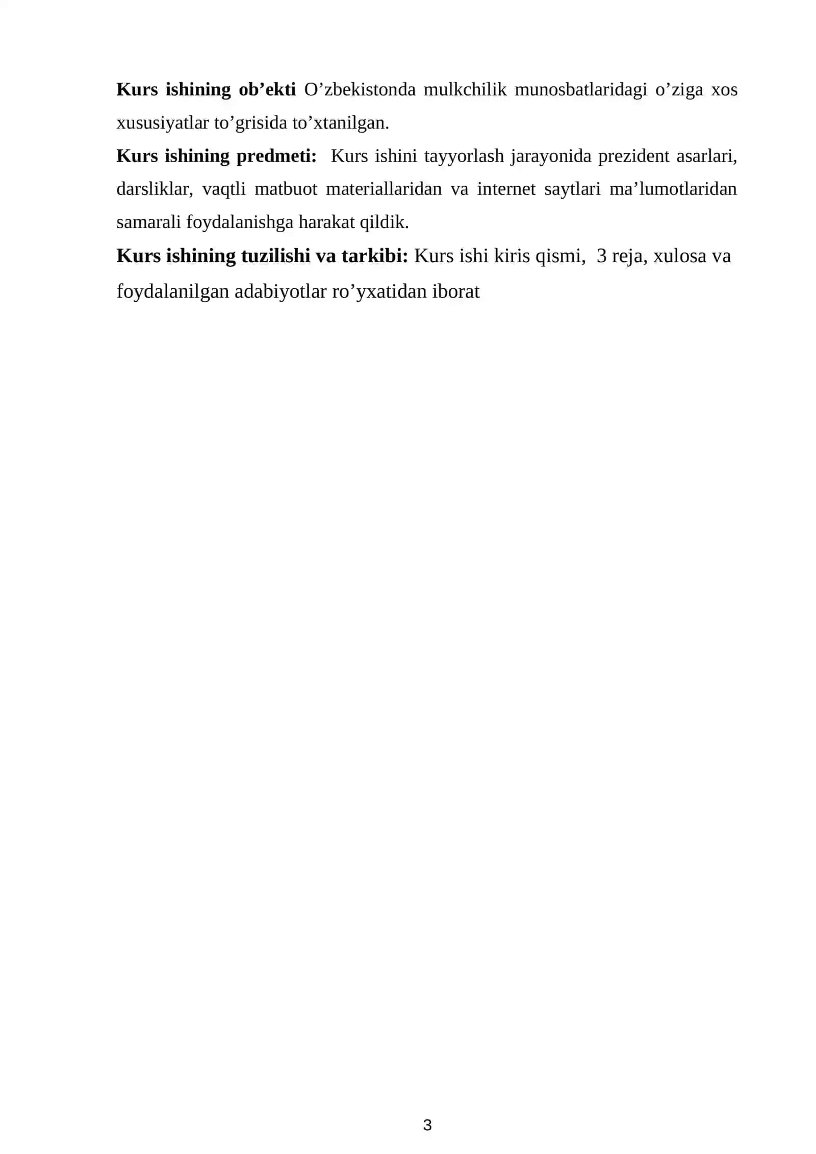 Mulkka egalik qilish huquqini boshqaruvdan ajratishning moliyaviy sabablari 3