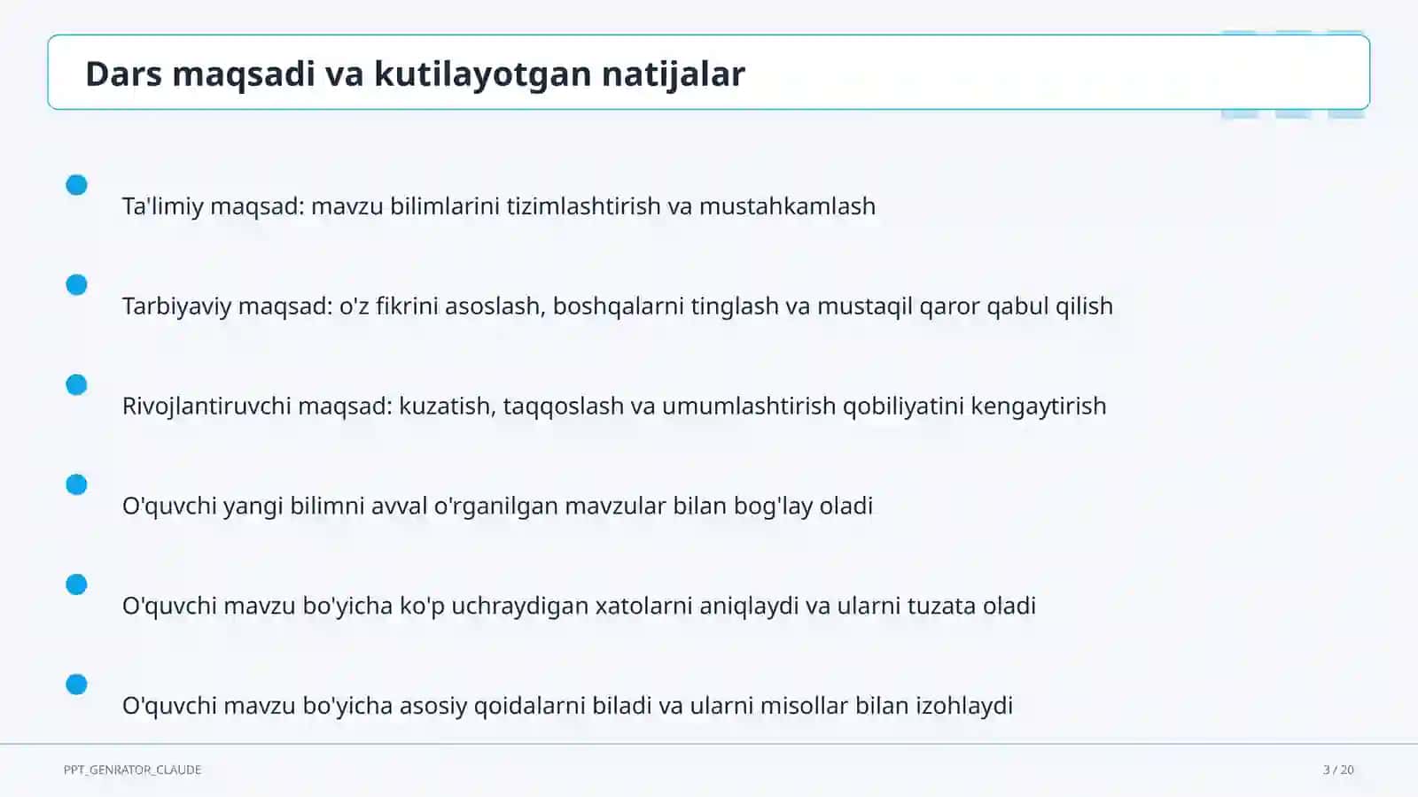 Molekulyar-kinetik nazariya asoslari (10-sinf) 3