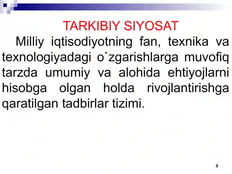 Davlatning tarkibiy-investitsiyaviy siyosati 3