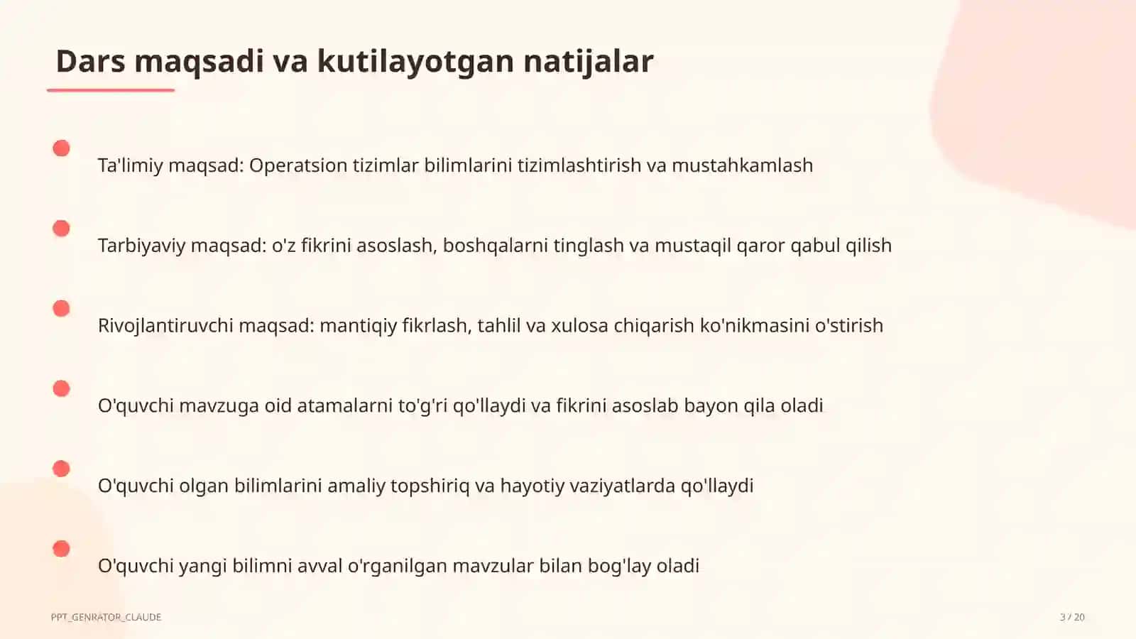 Operatsion tizimlar (6-sinf) 3
