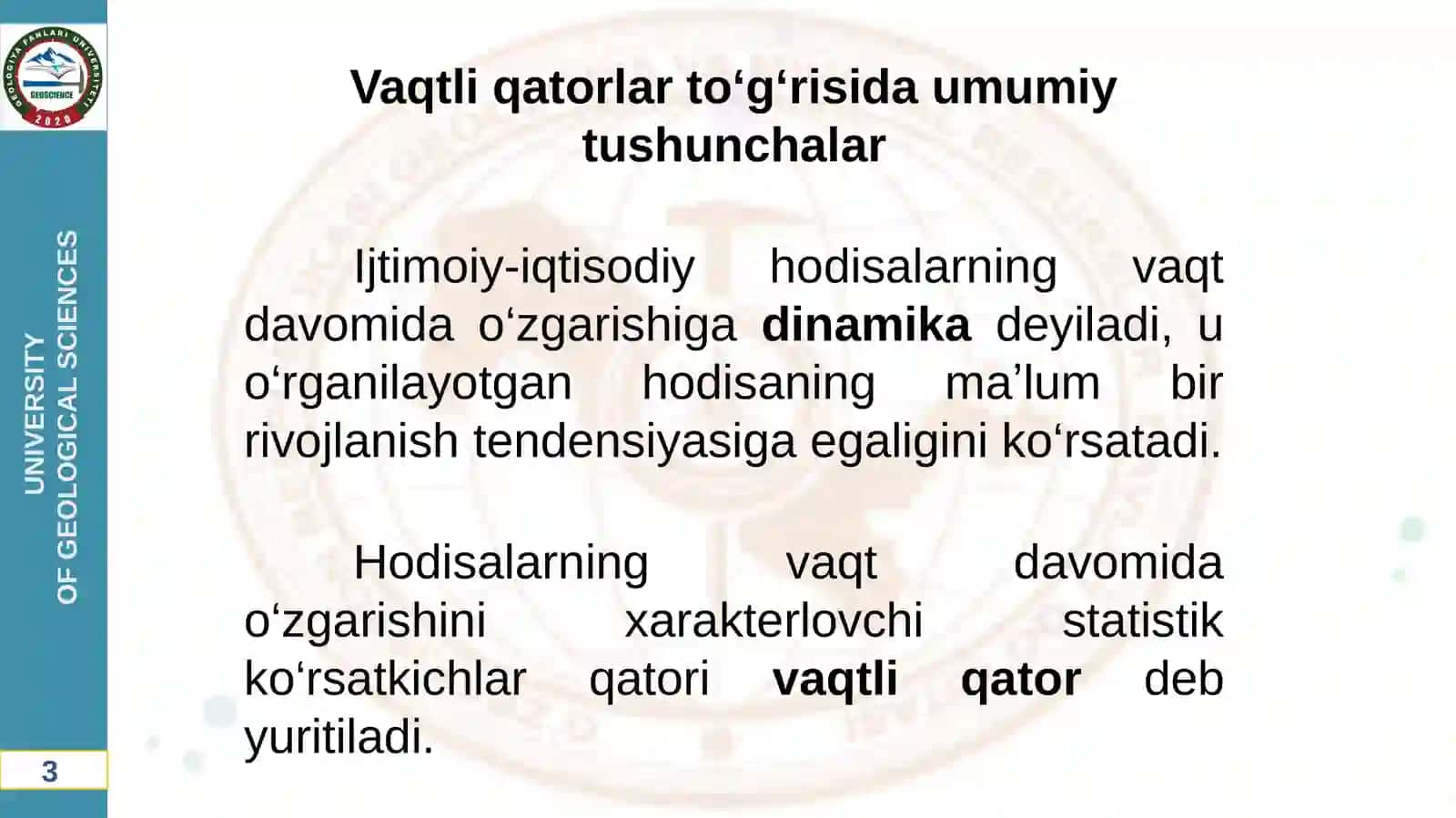 Vaqtli qatorlarda mavsumiy va siklik tebranishlar regressiyasi 3