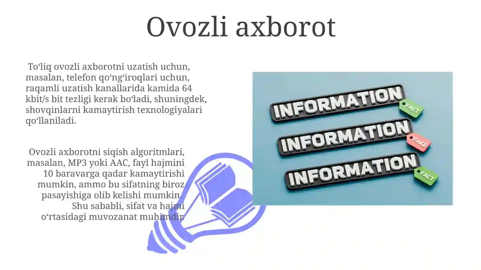 Ovozli axborot 3