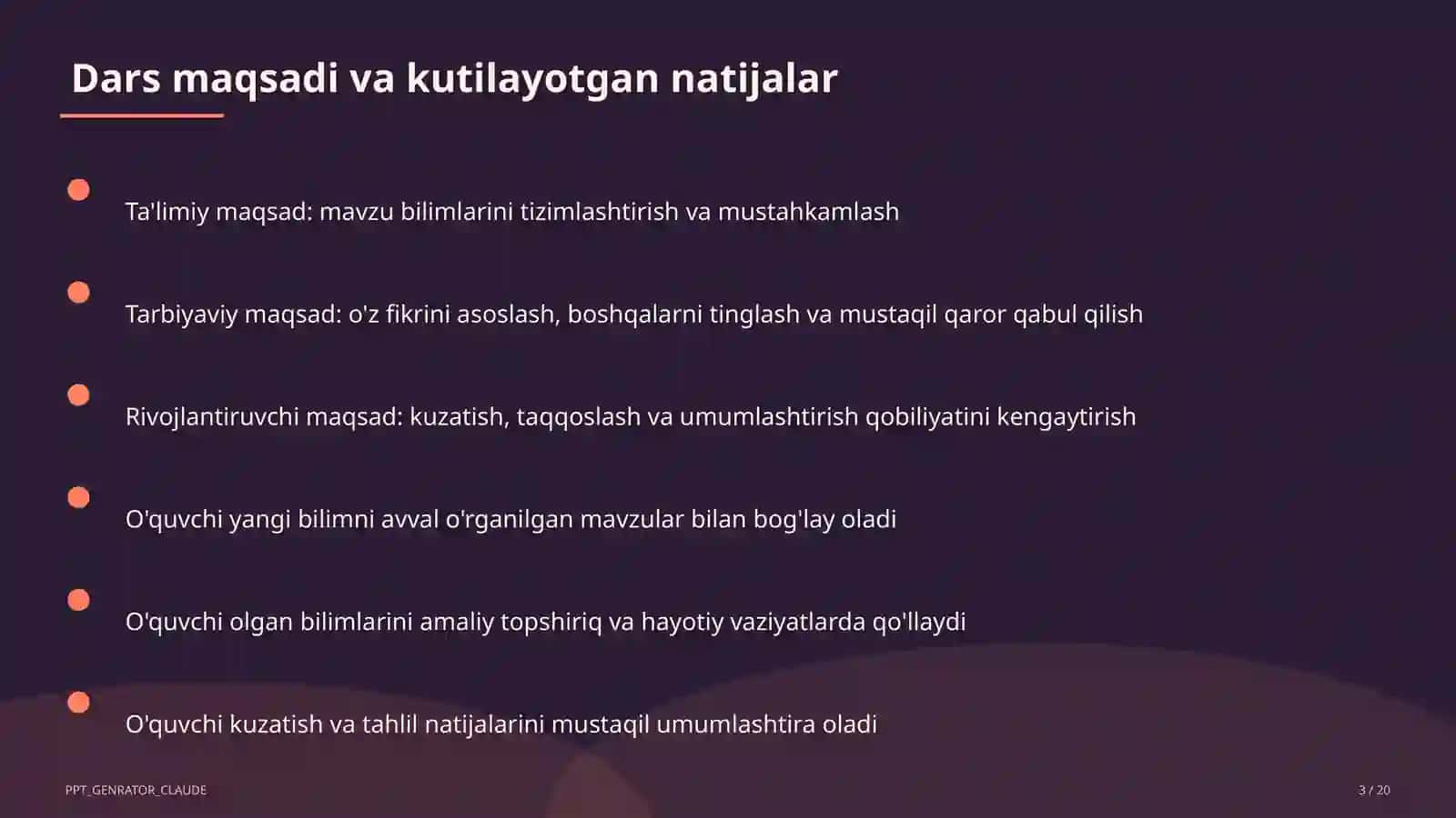 Diagramma va jadvallar bilan ishlash (4-sinf) 3