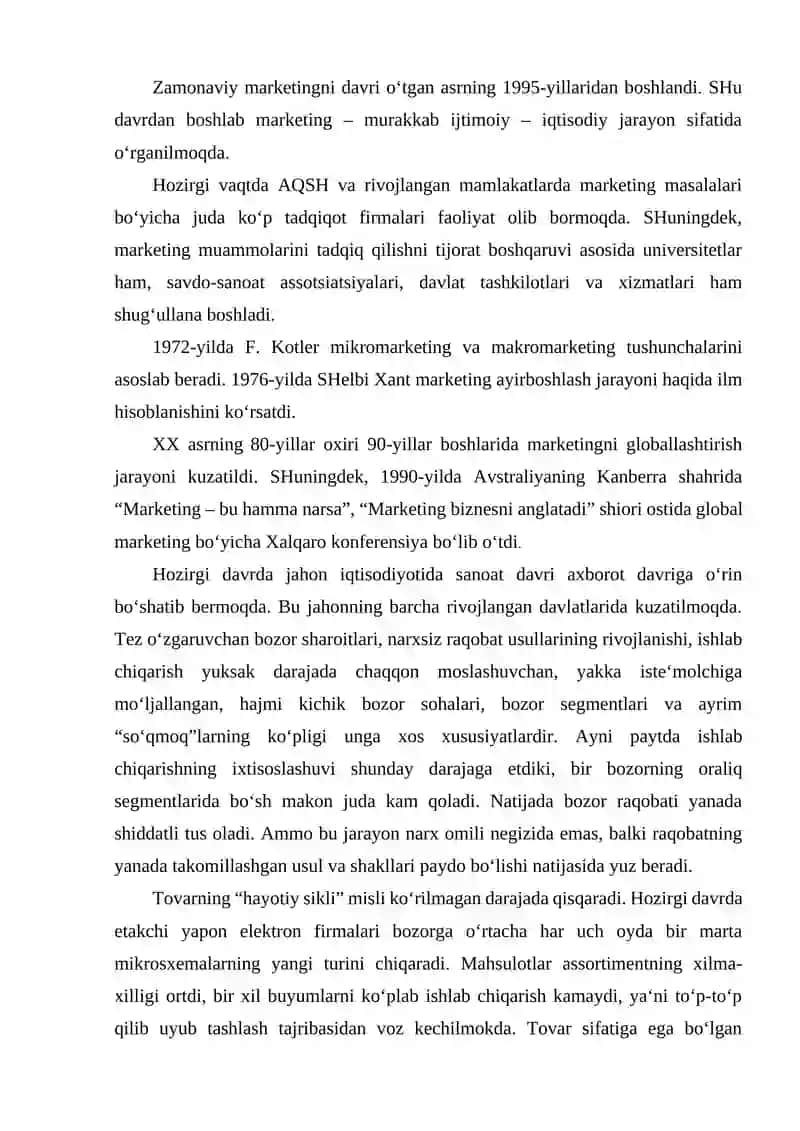 Marketingni konsepsiyasi 3