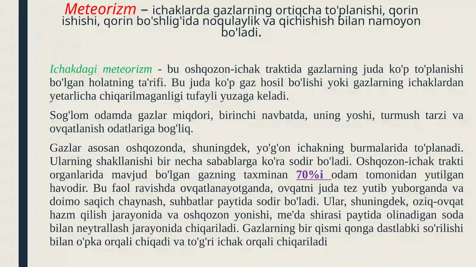 Meteorizm  kasaligi 3