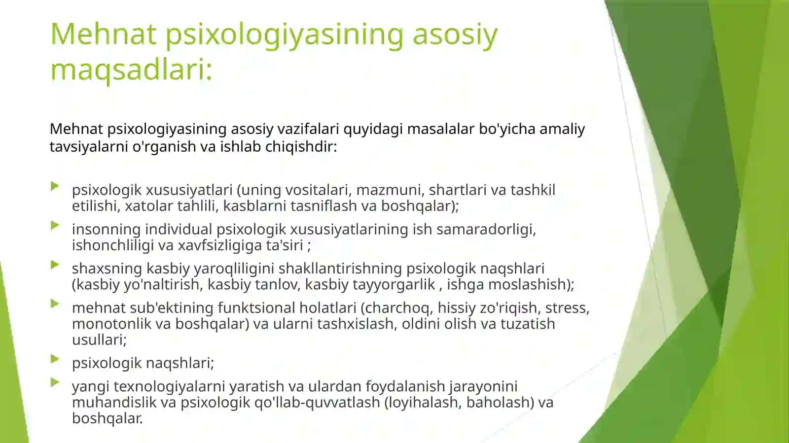 Mehnat psixologiyasi fani 3