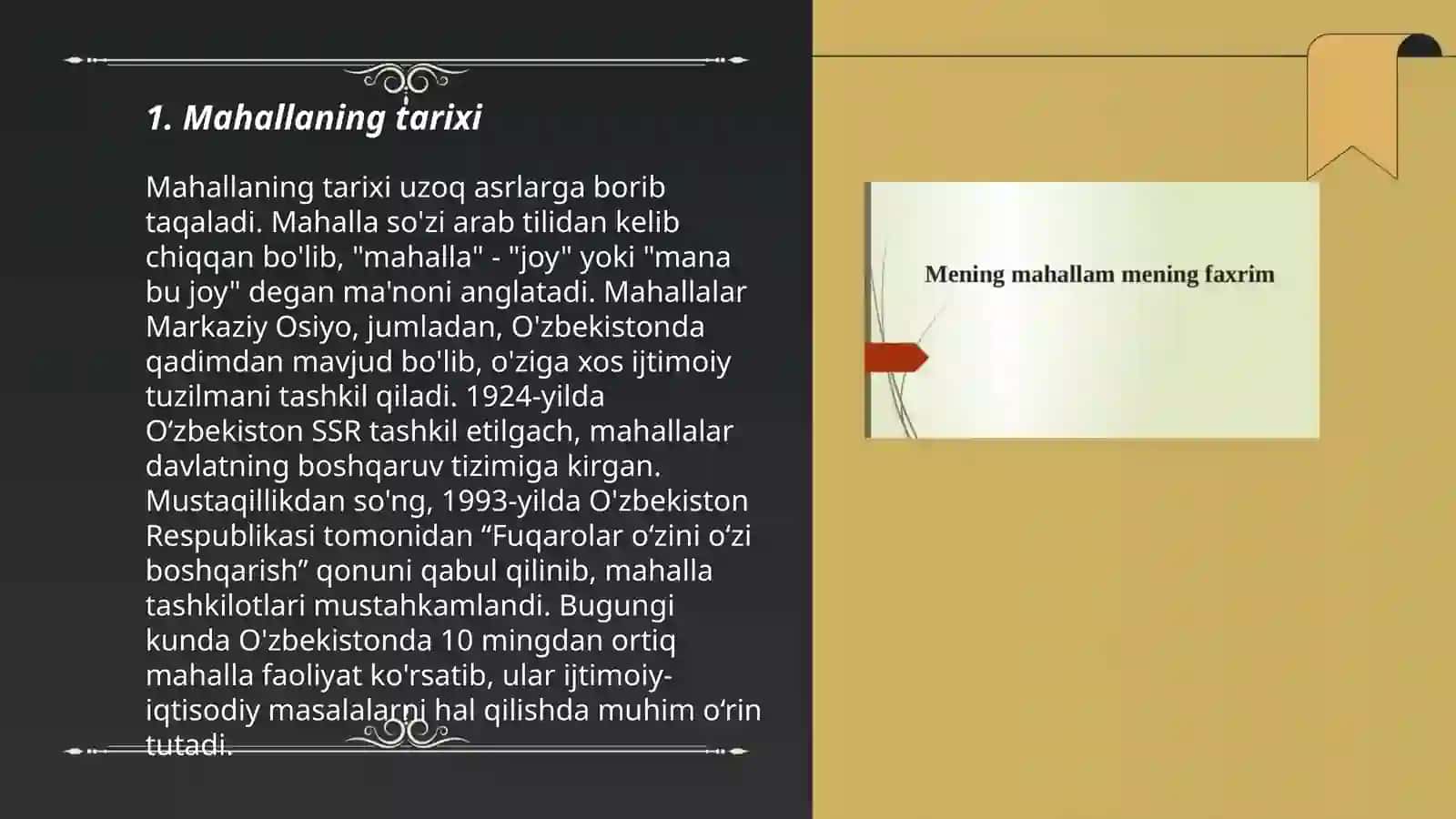 Mahalaning tarixi 3