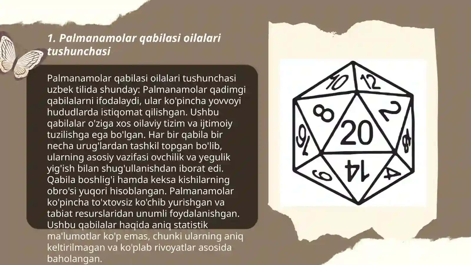 Palmanamolar qabilasi oilalari,tavsifi va asosiy turlari 3