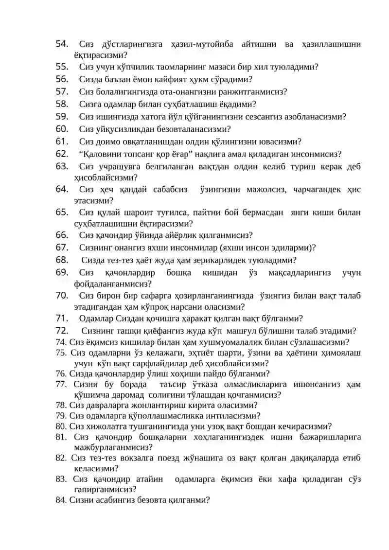 IQ sinovlari 3