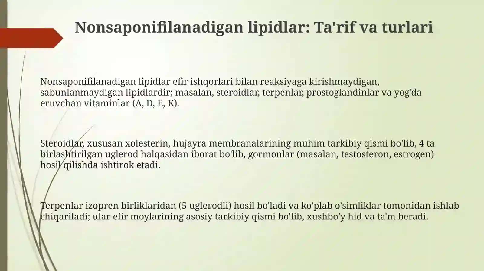 Sovunlanmaydiganlipidlar 3