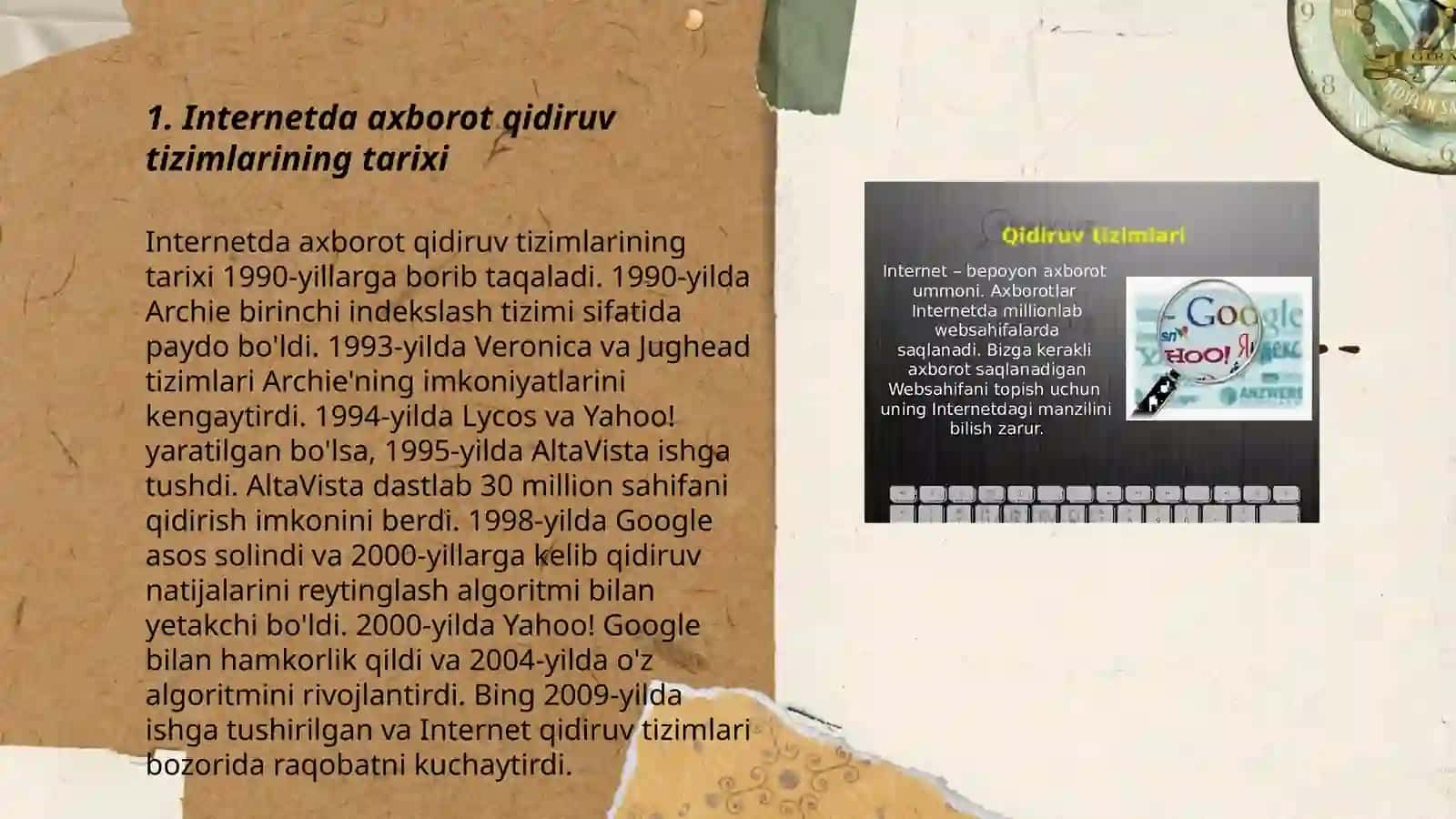 Internetda axborot qidiruv tizimlari 3