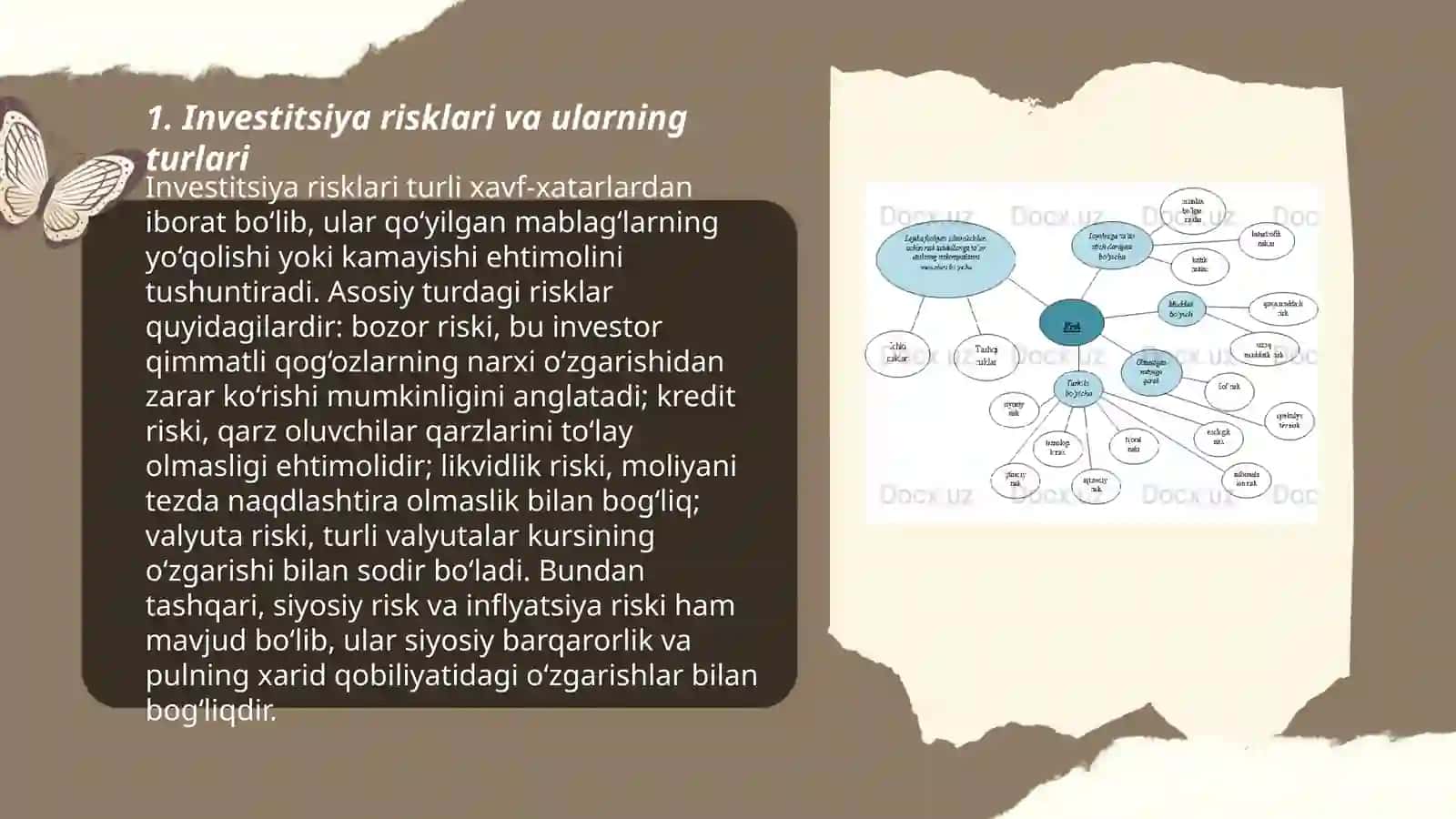 Investitsiya faoliyatida risklarni boshqarishning mazmuni, mohiyati va bosqichlari 3
