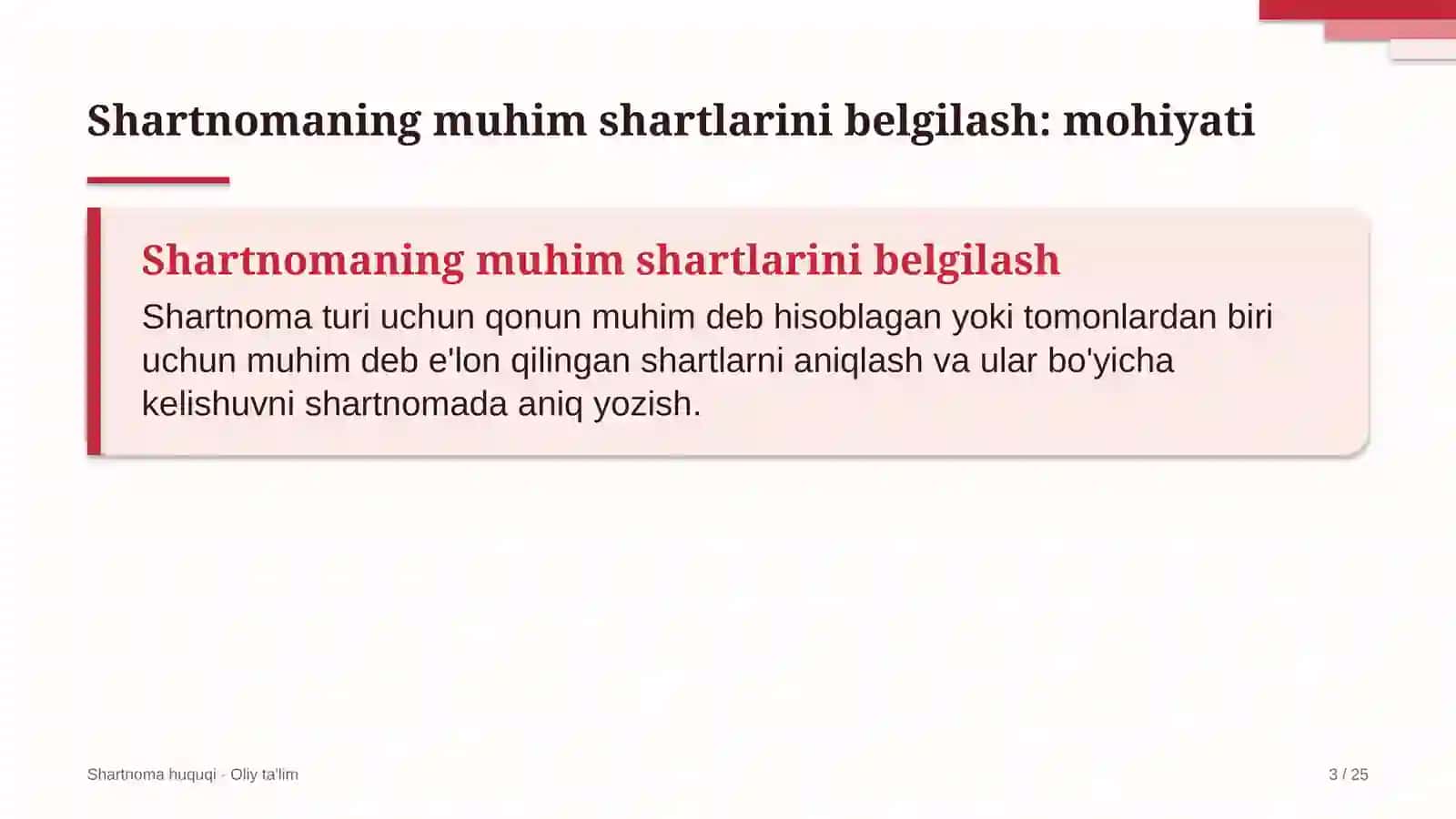 bolalar o'yin markazlarida shartnomaning muhim shartlarini belgilash 2771 3