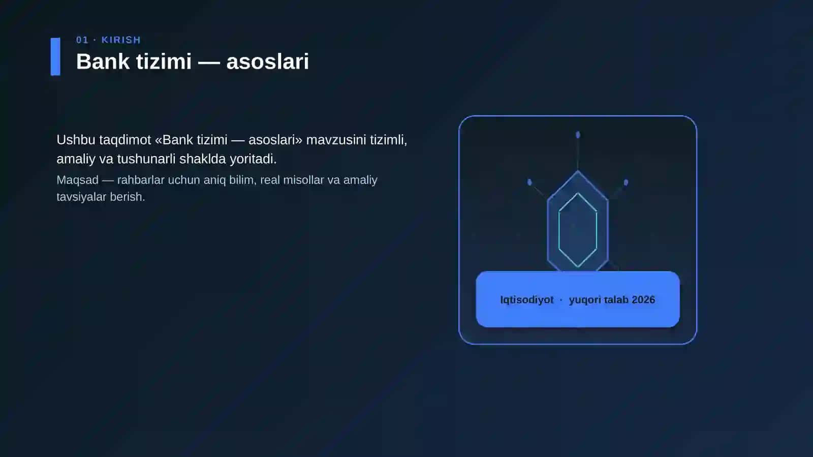 Bank tizimi — asoslari 3