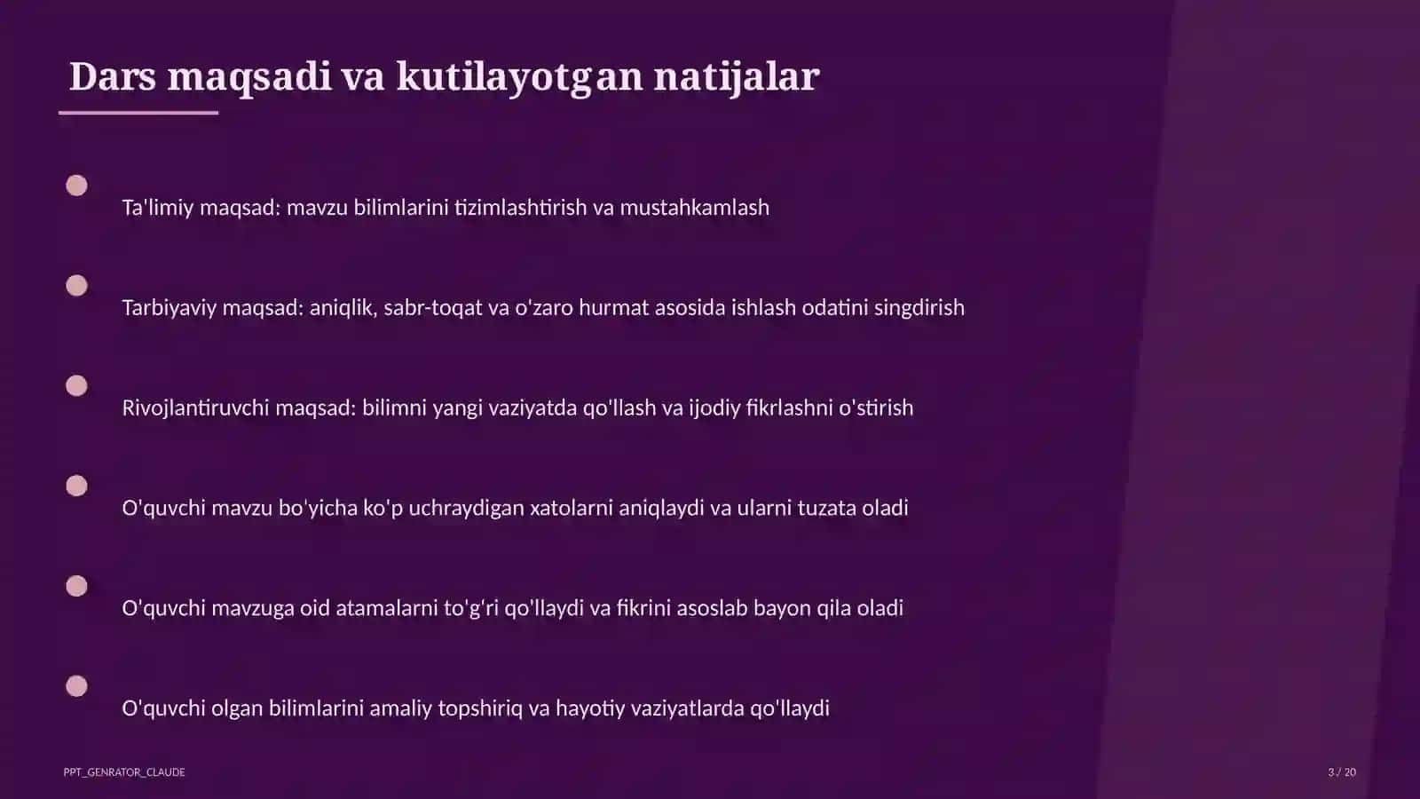 Hosila va uning geometrik ma'nosi (11-sinf) 3