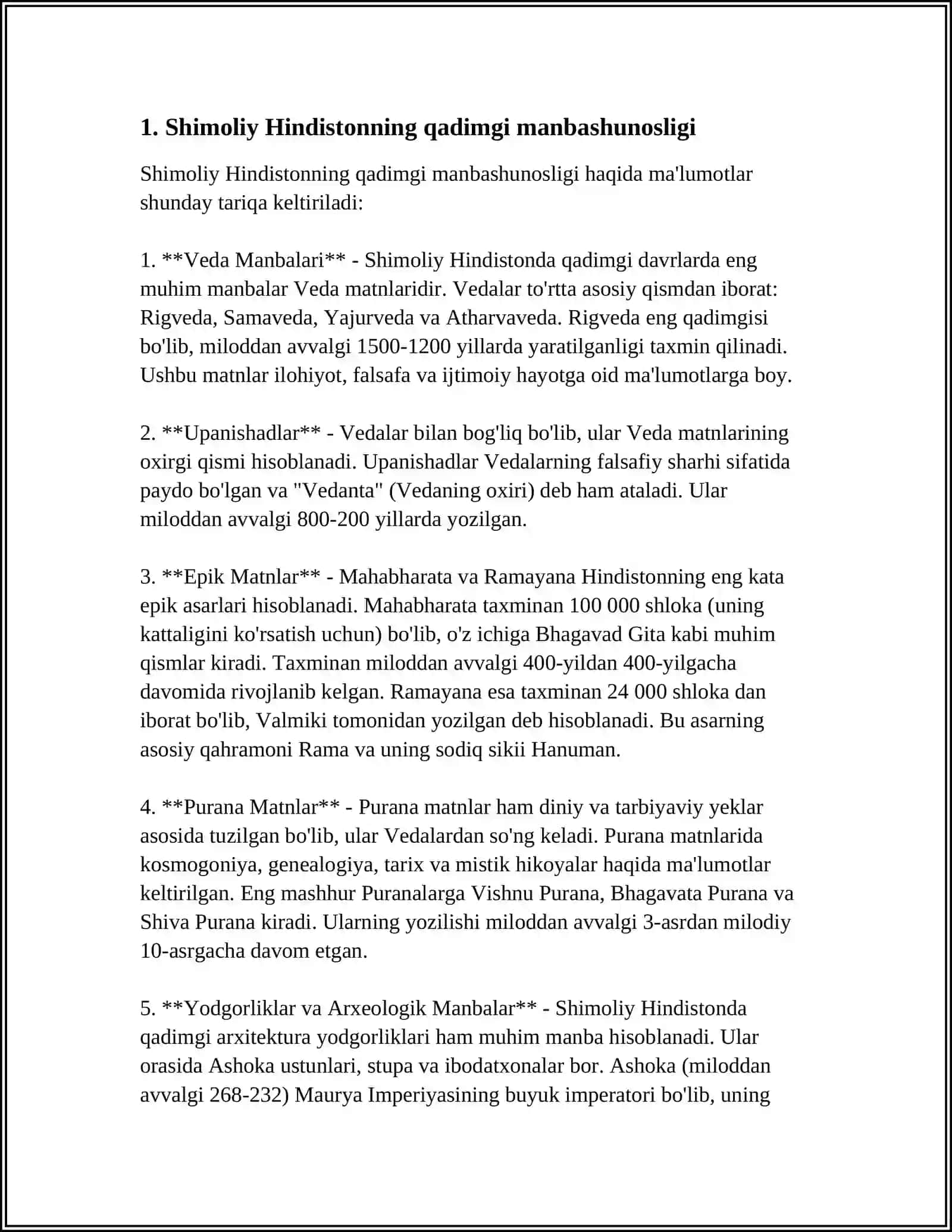 SHIMOLIY HINDISTON VA QADIMGI XITOY MANBASHUNOSLIGI VA TARIXSHUNOSLIGI 3