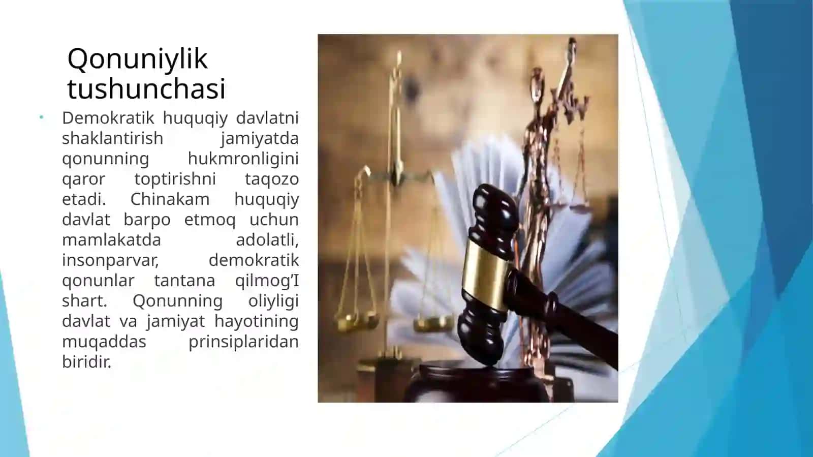 Qonuniylik tushunchasi va uning normativ ijtimoiy asoslari 3