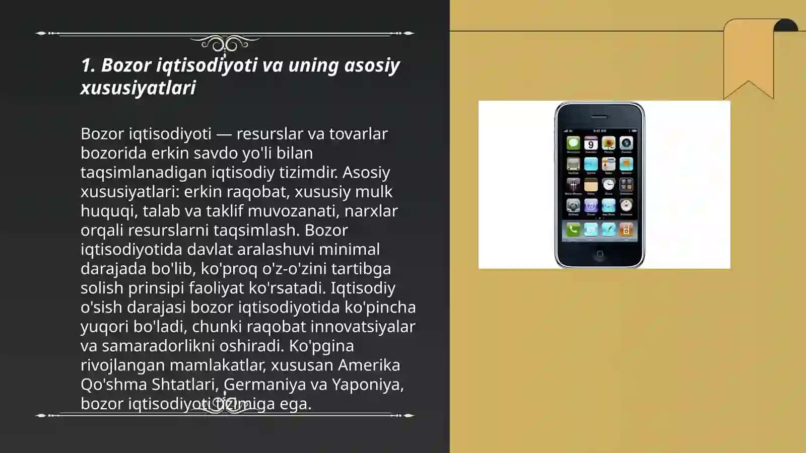 Bozor iqtisodiyotining mazmuni va unga o'tish yo'llari 3