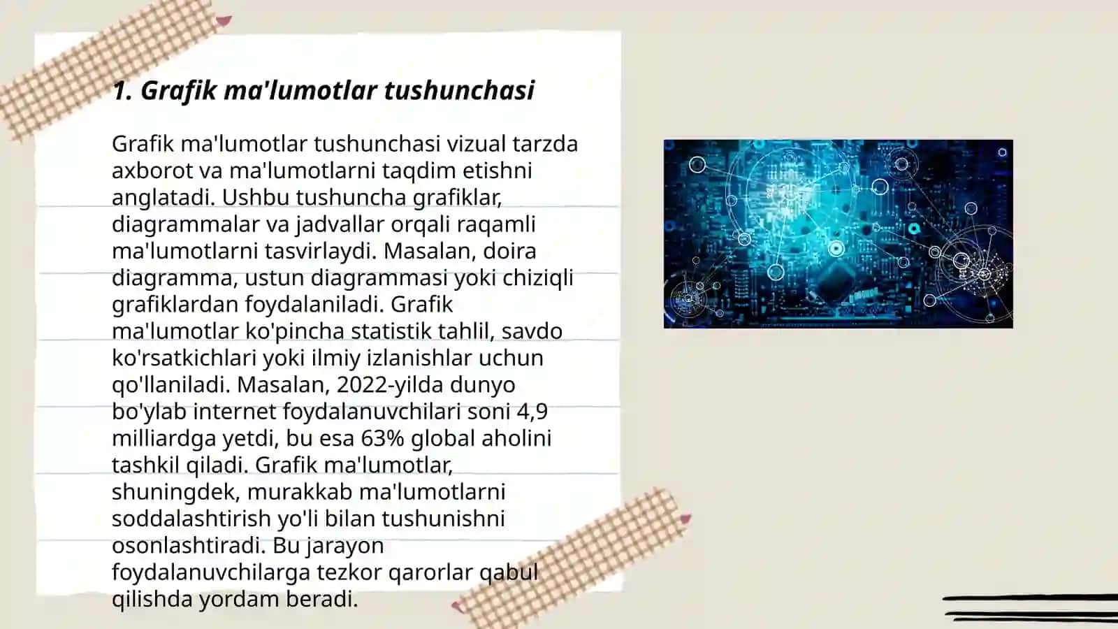 Grafik ma'lumot bilan ishlash texnalogiyalari 3