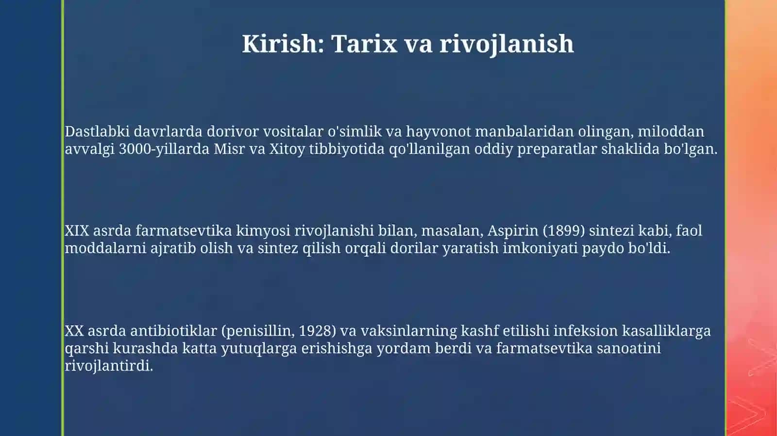 Tibbiy va kosmetologiya amaliyotida qoʻllaniladigan dorivor vositalari 3