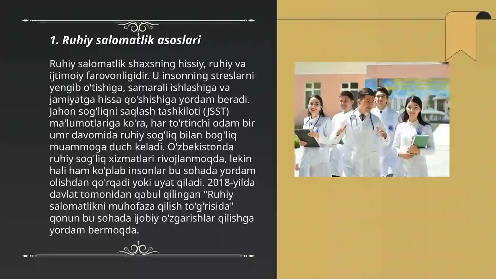 Ruhiy Salomatlik Asoslari 3