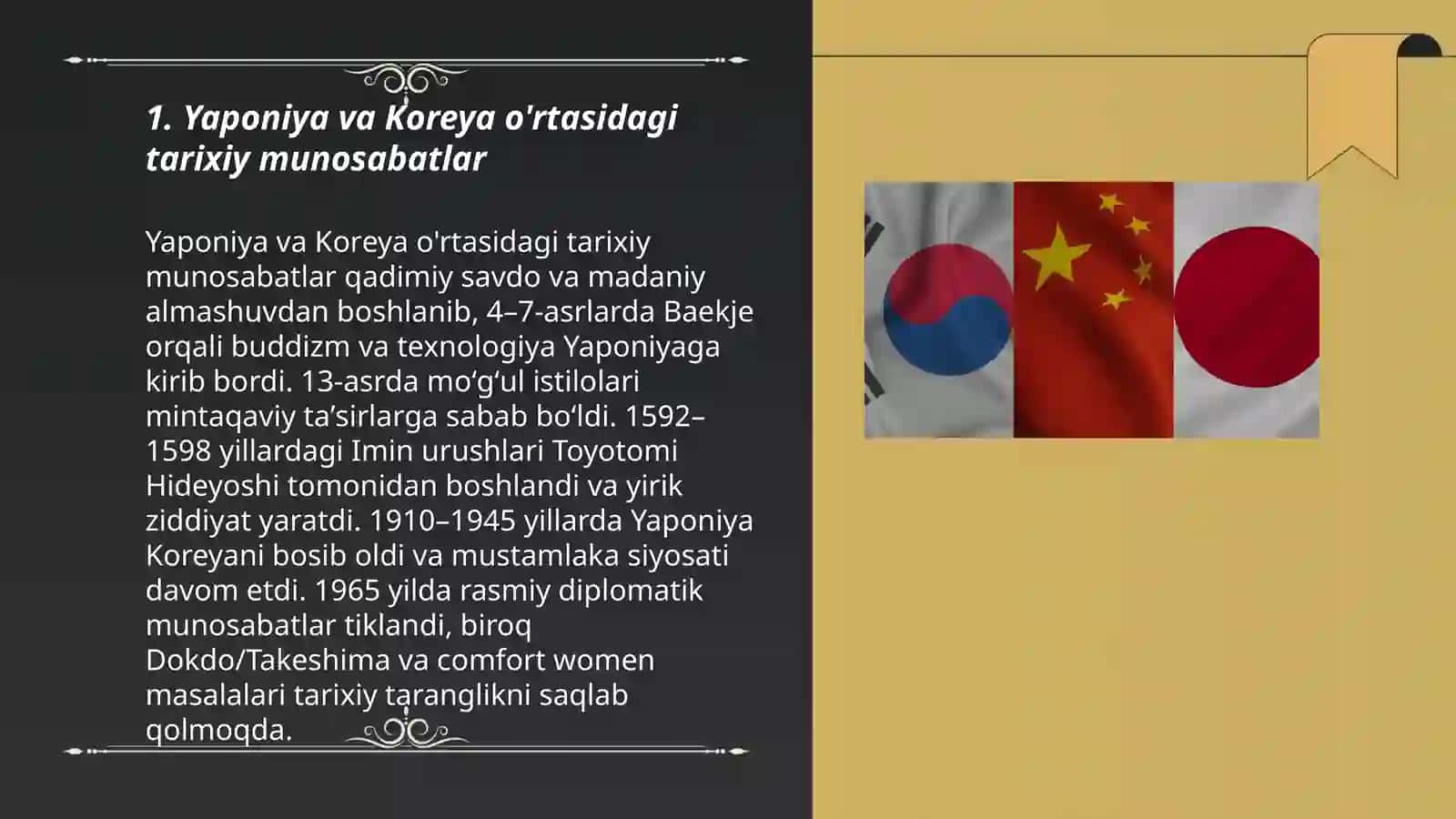 Yaponiya va Koreya 3