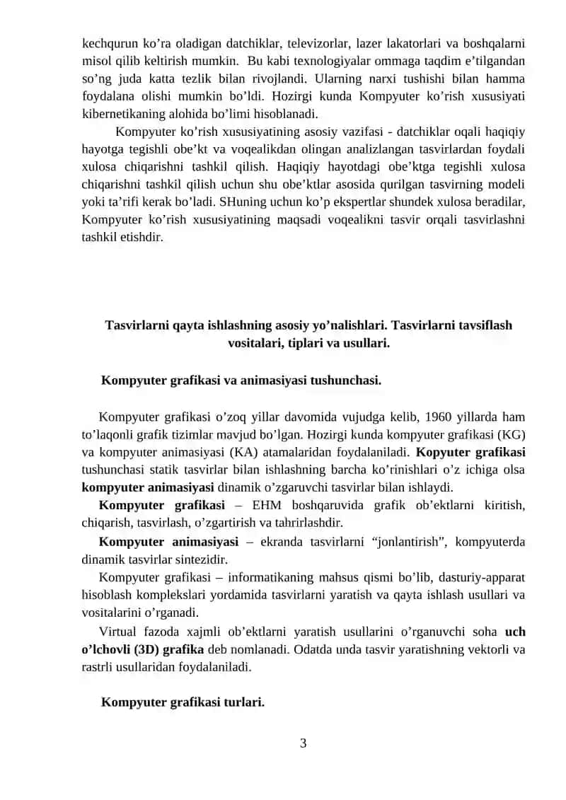 Tasvirlarning sifatini yaxshilash: Yuqori sifatli tasvirlar yaratish texnikalari 3