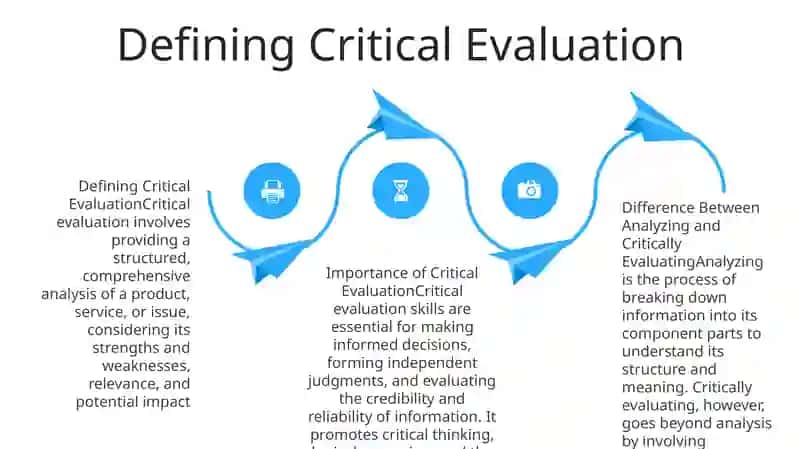 Difference Between Analyzing And Critically Evaluating 3