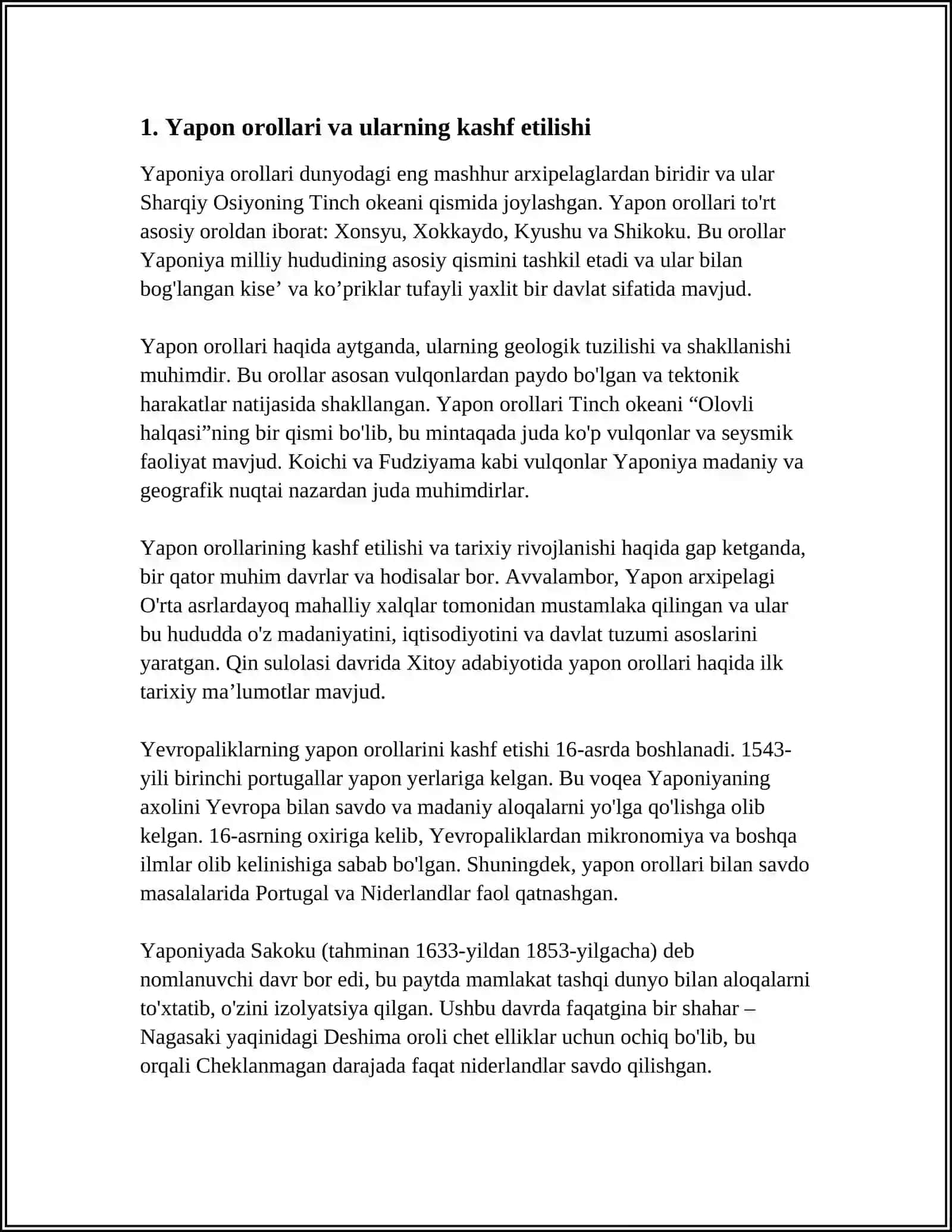 YAPONIYA SIVILIZATSIYASINING YUZAGA KELISHI VA RIVOJLANISHI 3