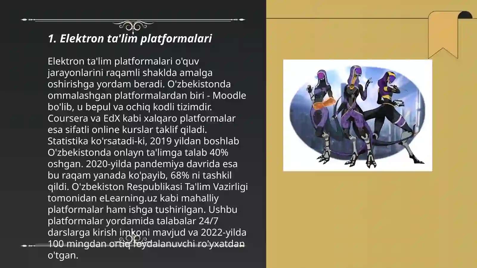 Ta'limni noan'anaviy shakli 3