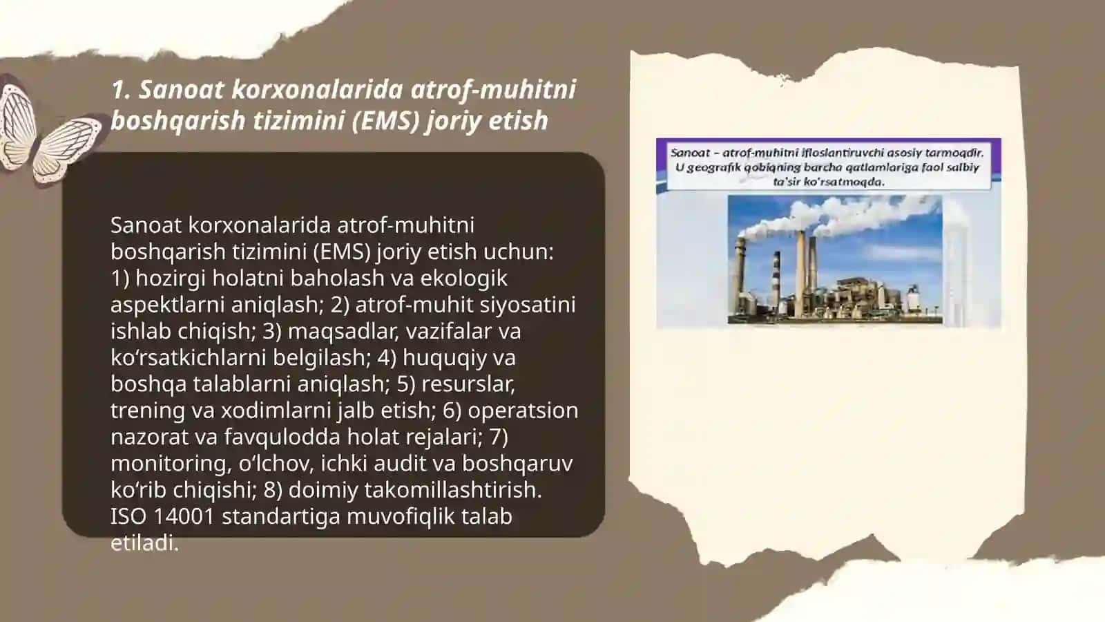 Sanoat korxonalarida atrof muhit boshqaruvi 3