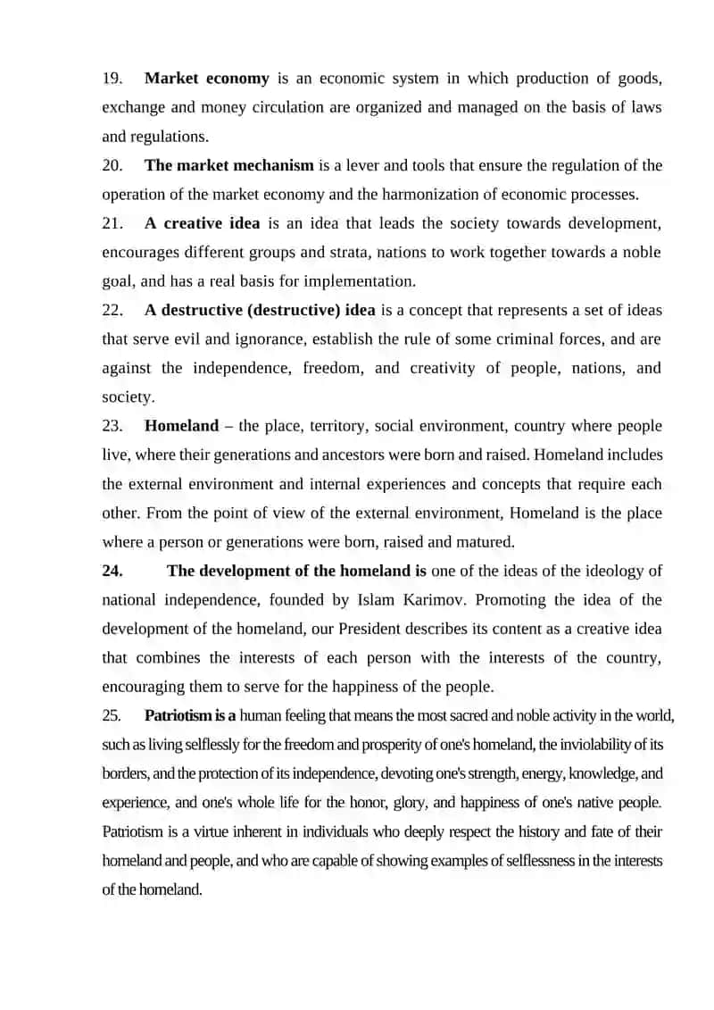 Political glossary 3