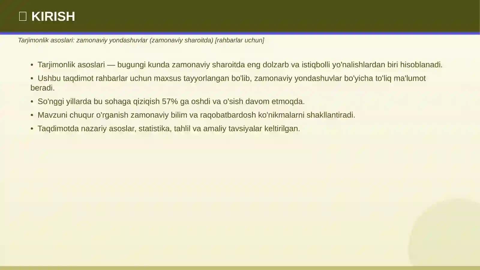 TARJIMONLIK ASOSLARI 3