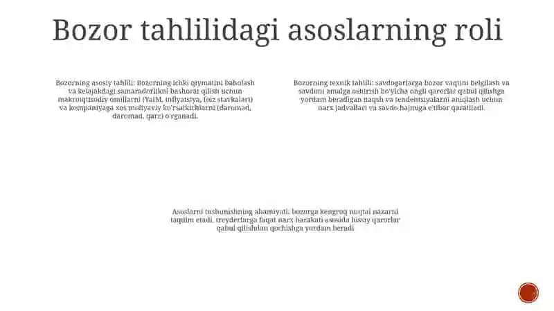 Moliya Bozori Tahlil Etish Asoslari Fundamental Va Texnik 3