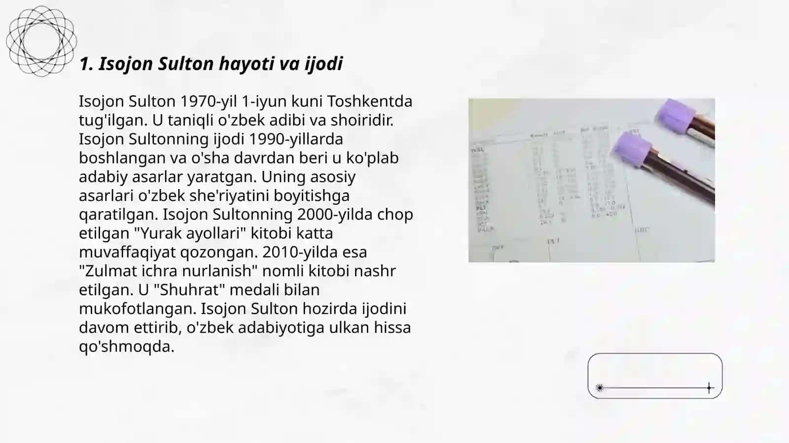 Isojon Sultonning ramanlarining tahlili 3