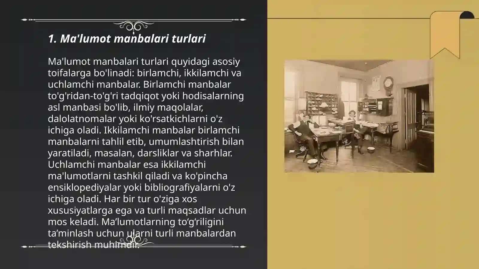 Turlar va ularning turlariga xos xususiyatlar 3