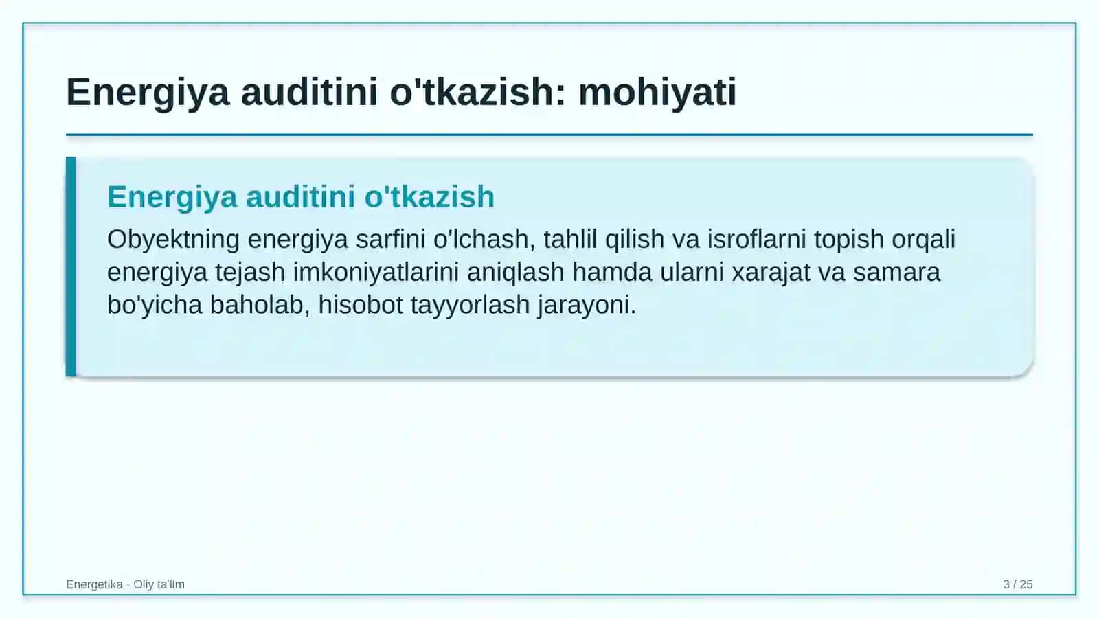 dehqon xo'jaliklarida energiya auditini o'tkazish 8793 3