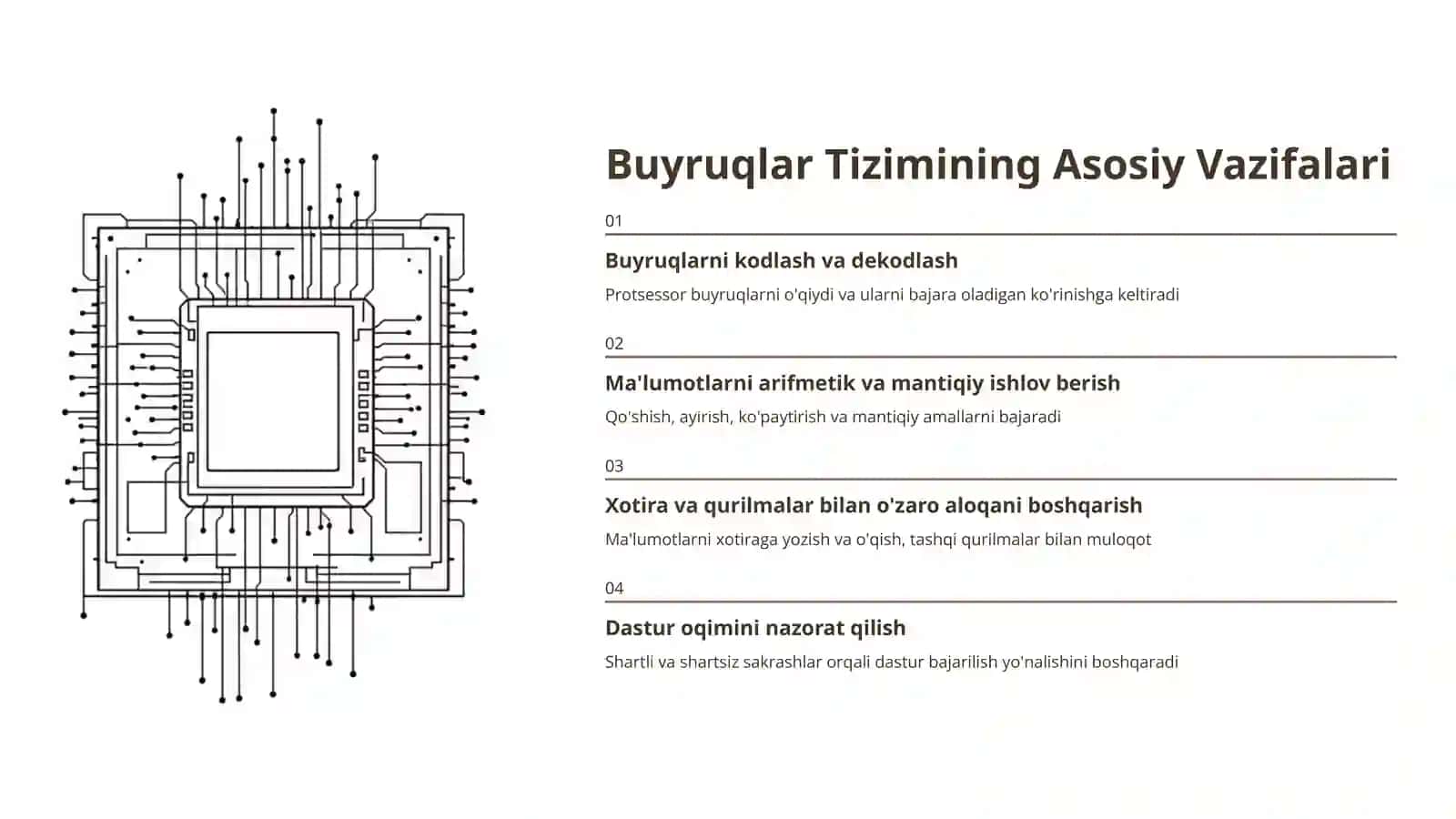 Zamonaviy Kompyuterlarning Buyruqlar Tizimi va Arxitekturalarining Tasnifi 3