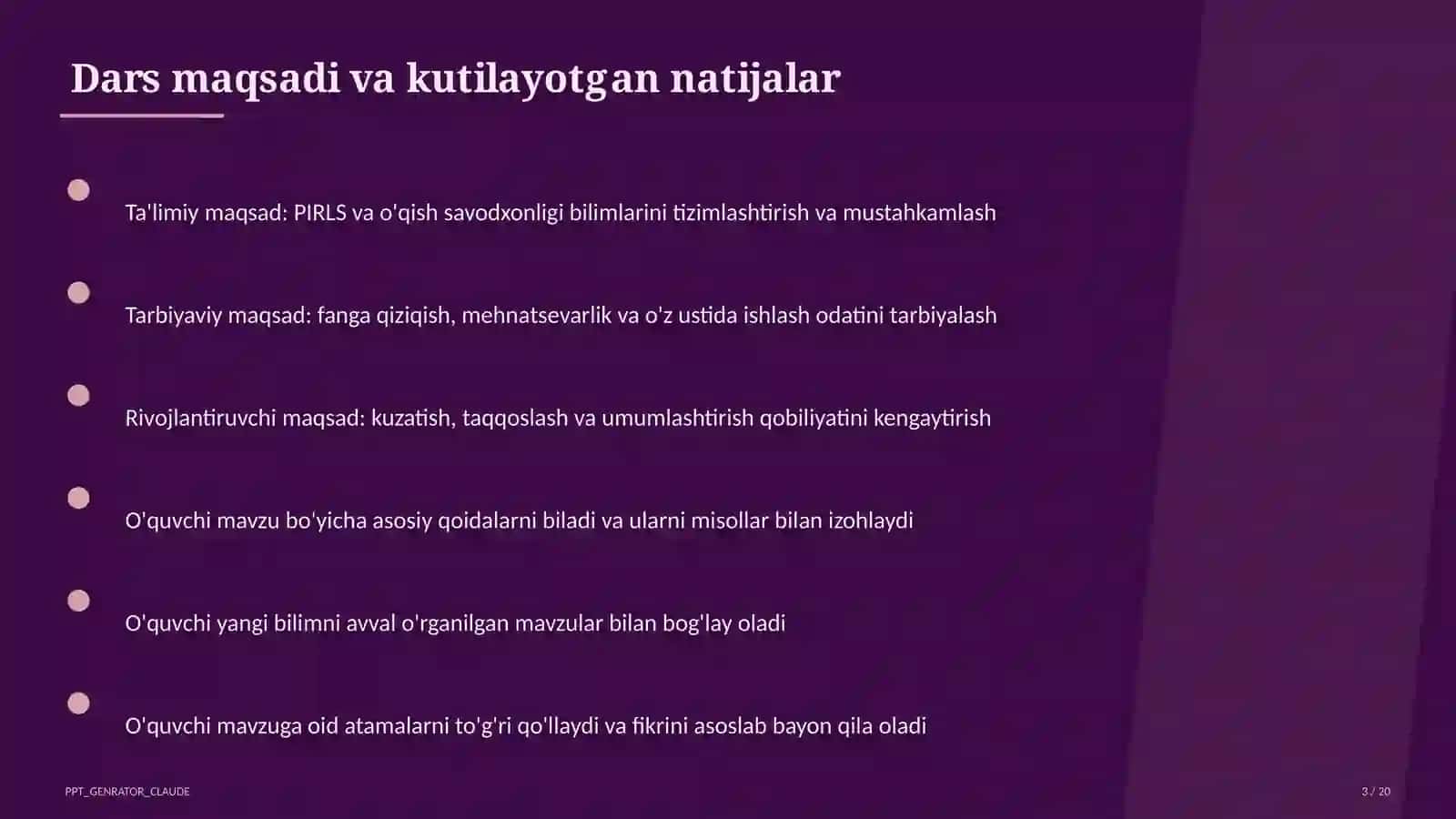 PIRLS va o'qish savodxonligi 3