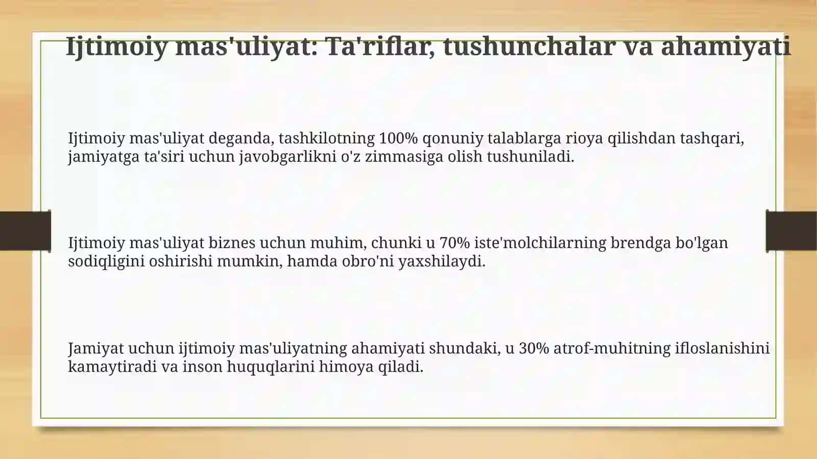 Boshqaruvdaijtimoiyma'suliyatkafolativamajburiyat 3