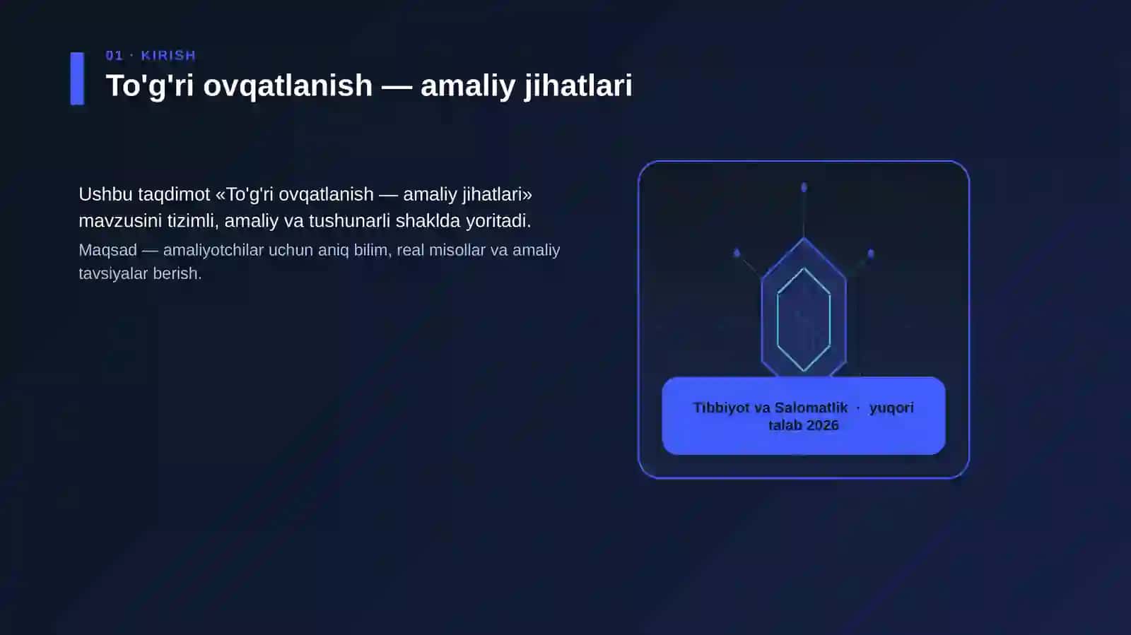 To'g'ri ovqatlanish — amaliy jihatlari 3