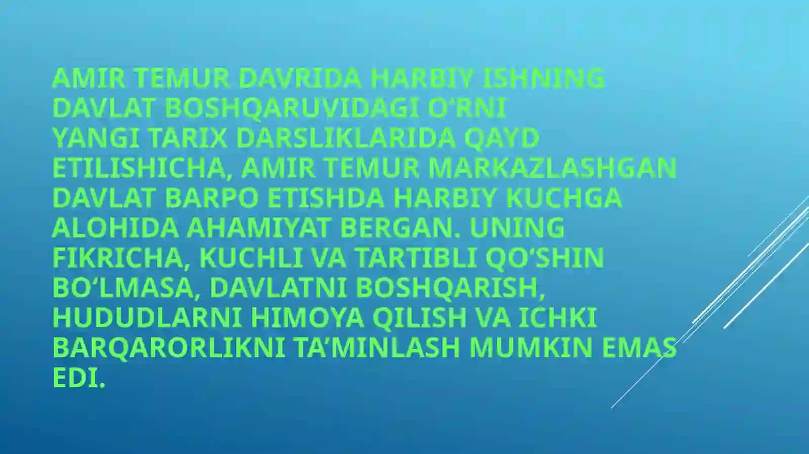 Amir Temur davrida qoʻshin tuzilishi 3