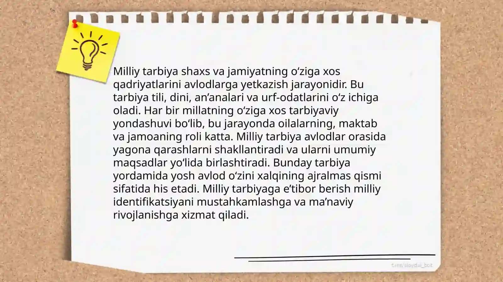 Milliy tarbiya konsepsiyasi 3