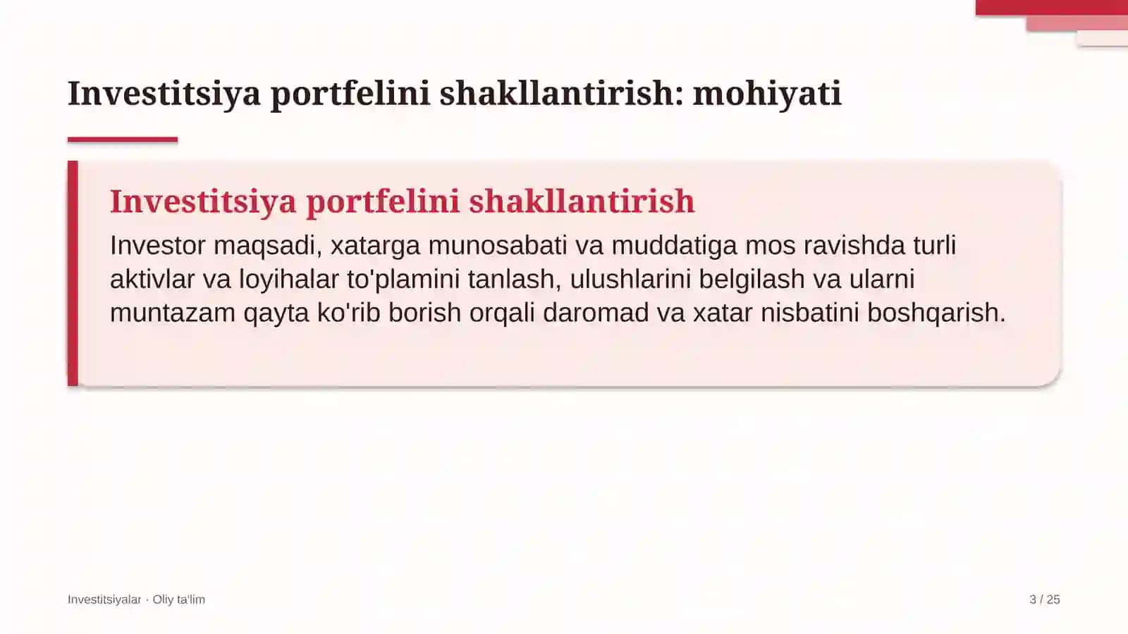 pillachilikda investitsiya portfelini shakllantirish 2423 3