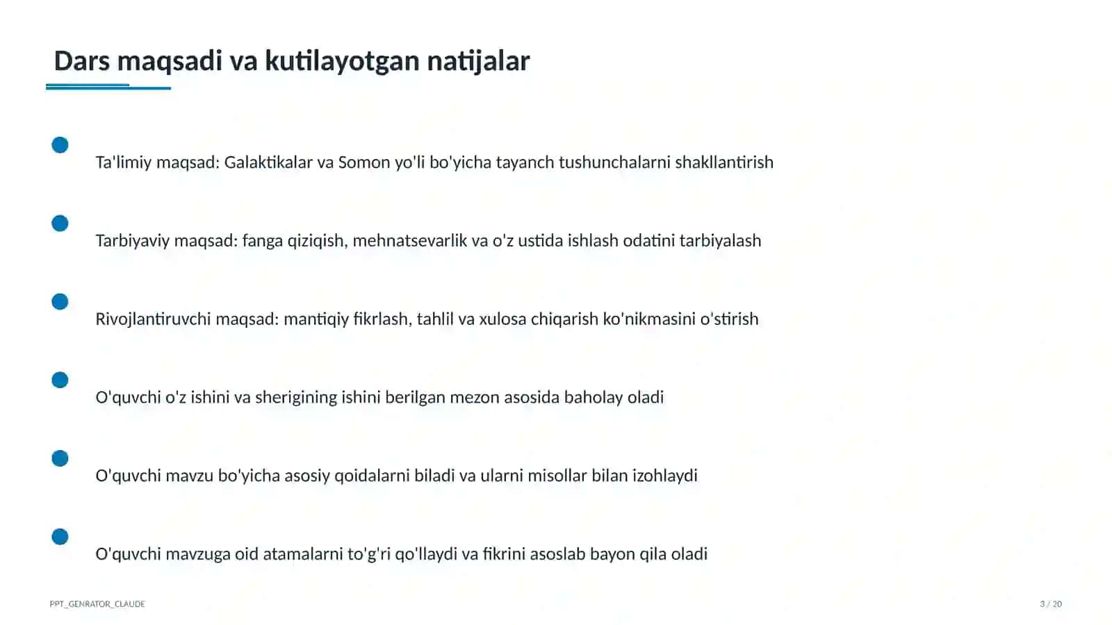 Galaktikalar va Somon yo'li (11-sinf) 3