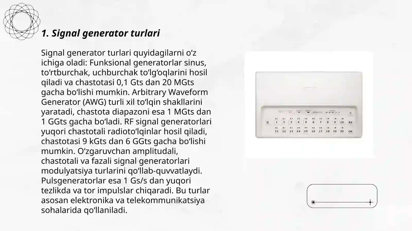 Signal generatori 3