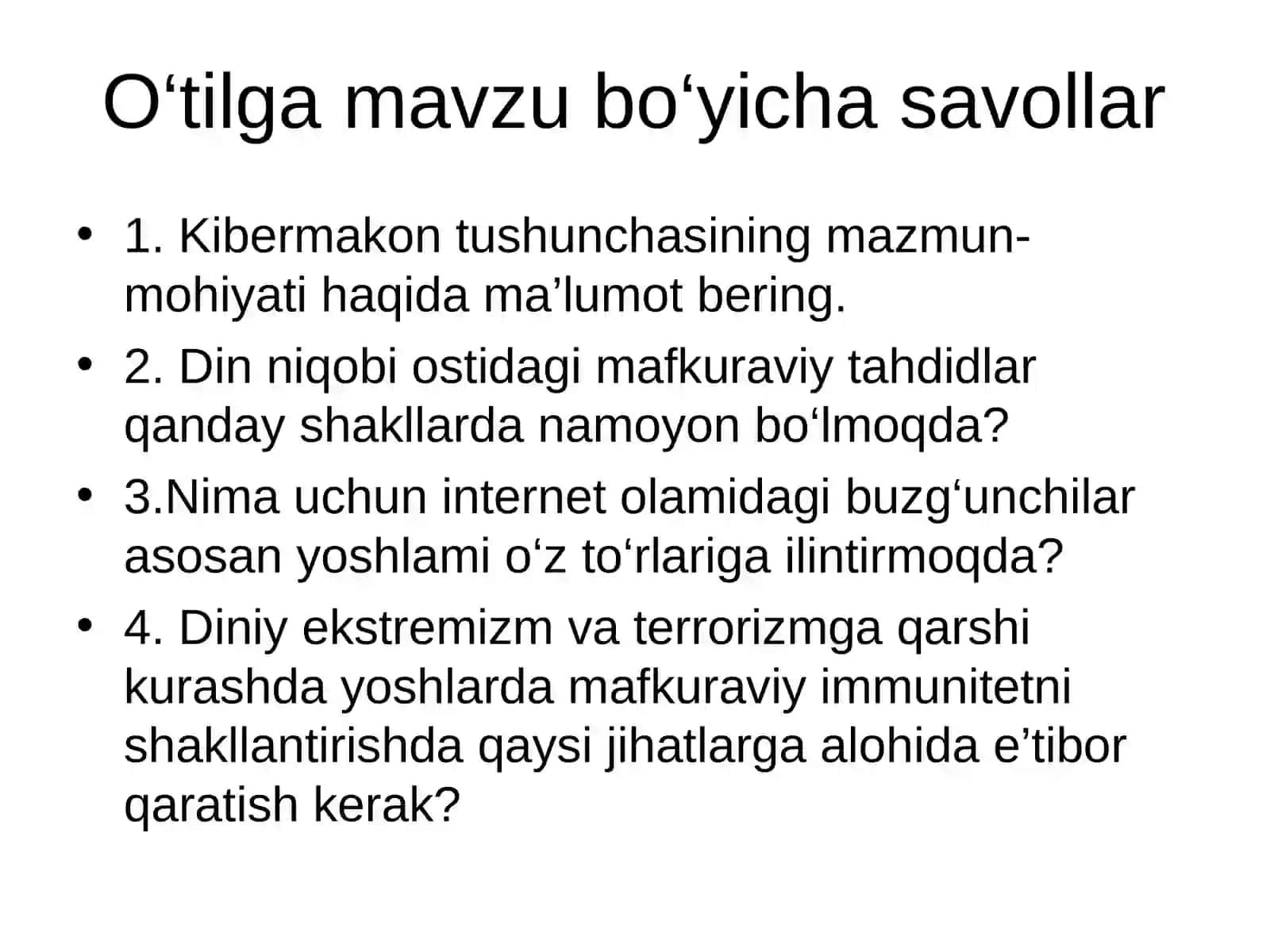 Missionerlik va prozelitizmning siyosiy-ijtimoiy xavfi 3