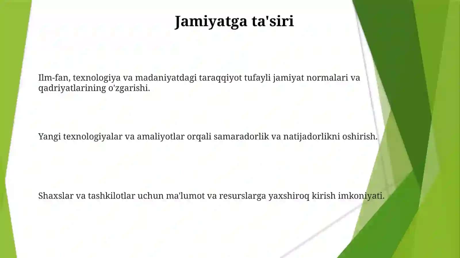 Institutsional muassasalar va ularning faoliyati 3