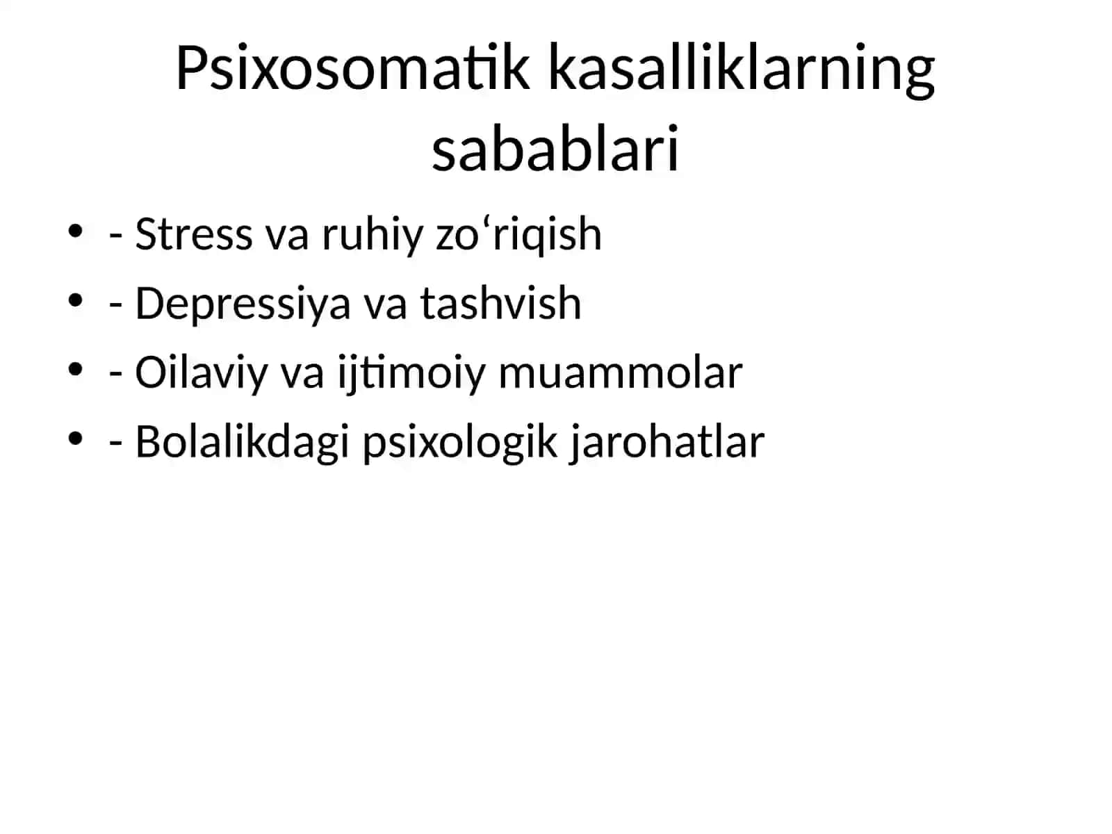 Psixosomatik kasalliklar 3